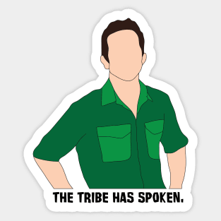 Jeff Probst 3 Sticker